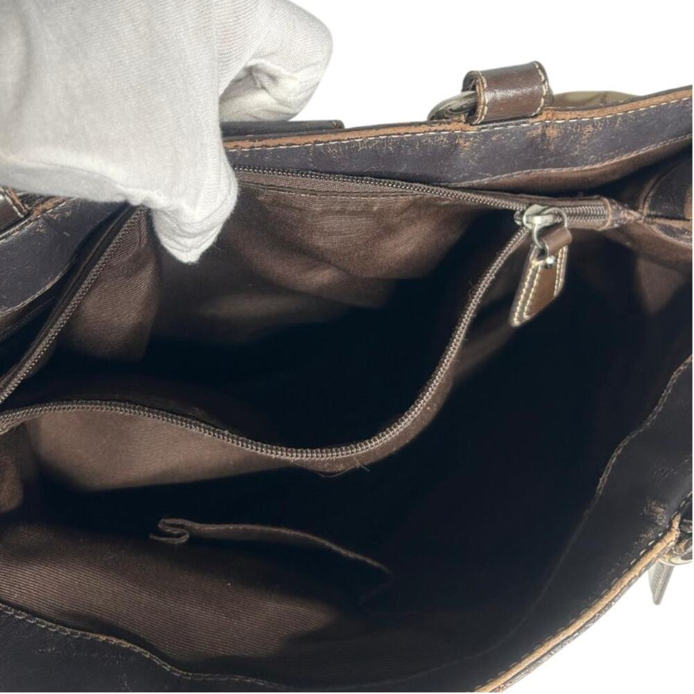 💎✨Authentic✨💎Coach handbag brown - Picture 9 of 10